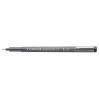 ROTULADOR CALIBRADO PIGMENT LINER 308, 0,5MM, NEGRO STAEDTLER 308 05-9 (MIN10) (Espera 4 dias) en Huesoi